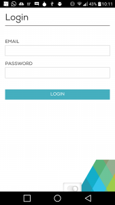 Login Android app